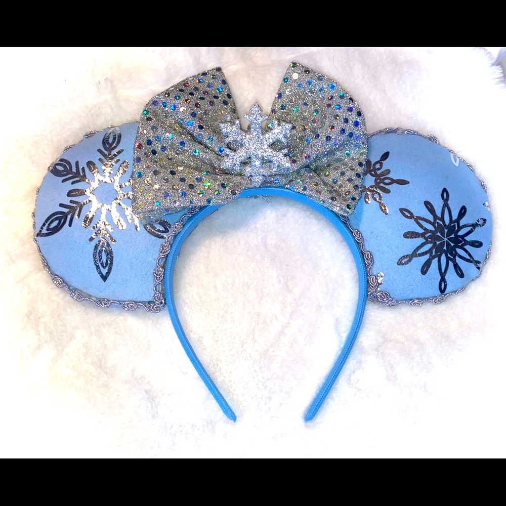 Snow Queen Elsa Inspired Mickey Ears